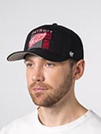 Бейсболка 47 BRAND арт. H-RFLEX05GWP-BK Detroit Red Wings NHL (черный)
